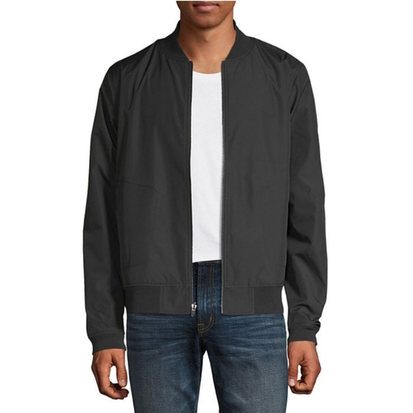 MSX Mens Medium Weight Bomber Fleece Jacket sz L - Picture 2 of 7